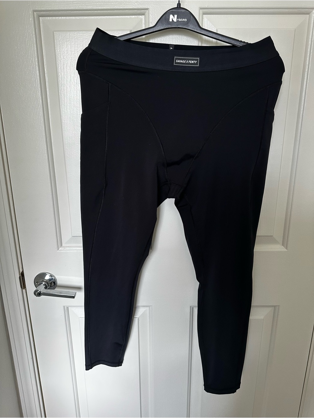 Savage X Fenty Black High-Waist Leggings